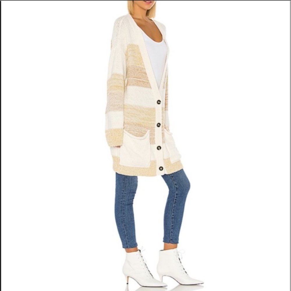 Free People Southport Beach Cardigan Medium NWT - Picture 9 of 13